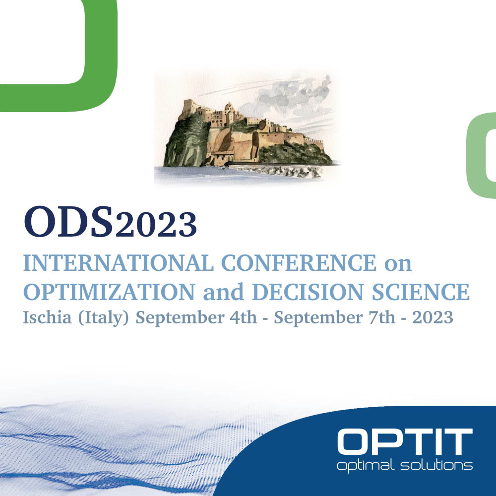 Optit sostiene e partecipa ad Optimization and Decision Science (ODS) 2023