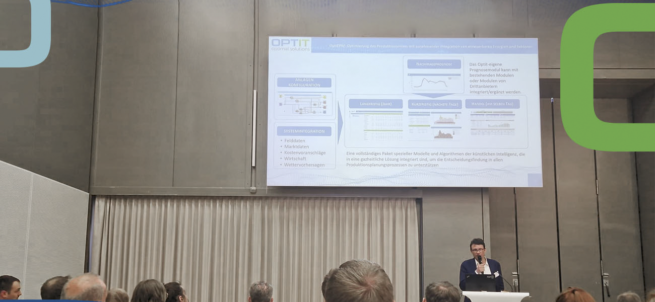 Optit at Kassel for the AGFW conference on digitalization in district heating