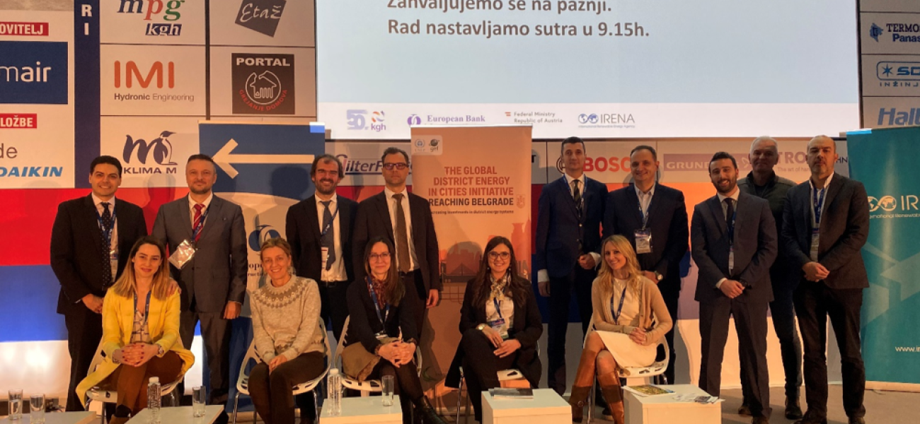 Optit presenta a Belgrado i risultati dello studio per la District energy in Cities Initiative (UN Environment)
